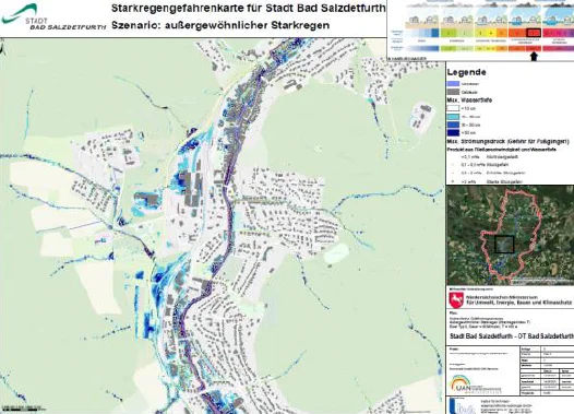 Starkregengefahrenkarte Bad Salzdetfurth