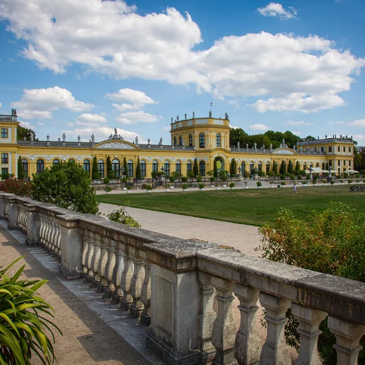 Historisches Ensemble der Orangerie an der Karlsaue in Kassel